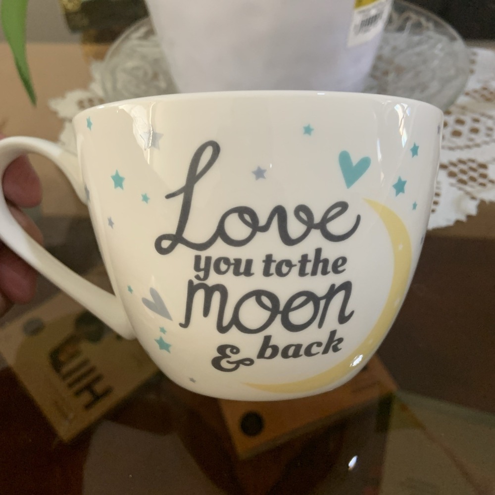 Portobello by Inspire Bone China Mug Love You to the Moon and Back
